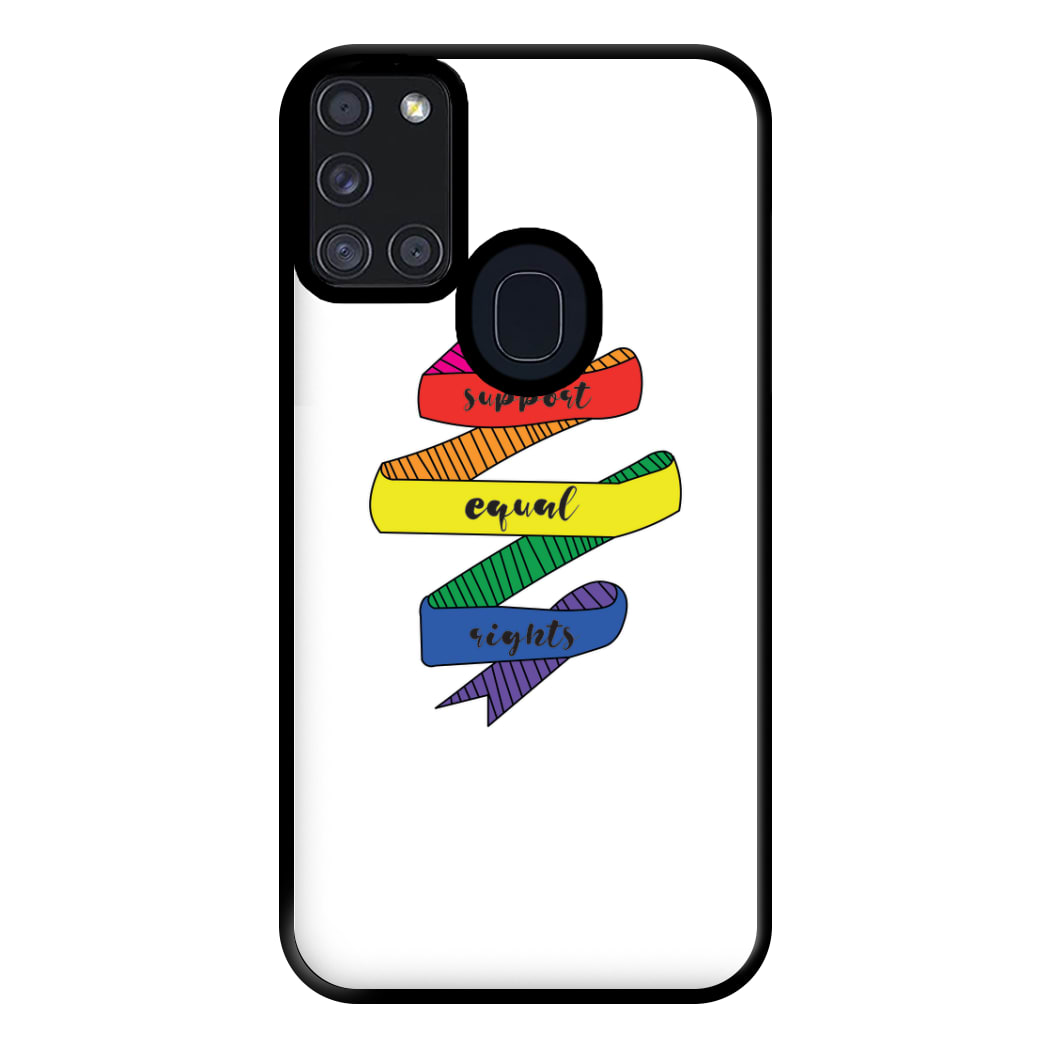 Support equal rights - Pride Phone Case for Galaxy A21s