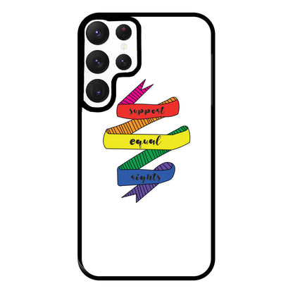 Support equal rights - Pride Phone Case for Galaxy S22 Ultra