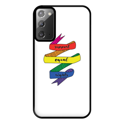 Support equal rights - Pride Phone Case for Galaxy Note 20 Ultra