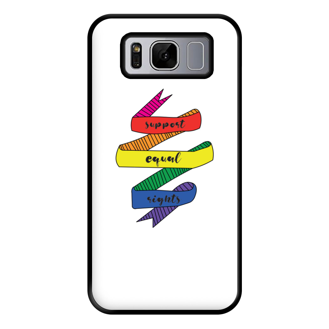 Support equal rights - Pride Phone Case for Galaxy S8 Plus