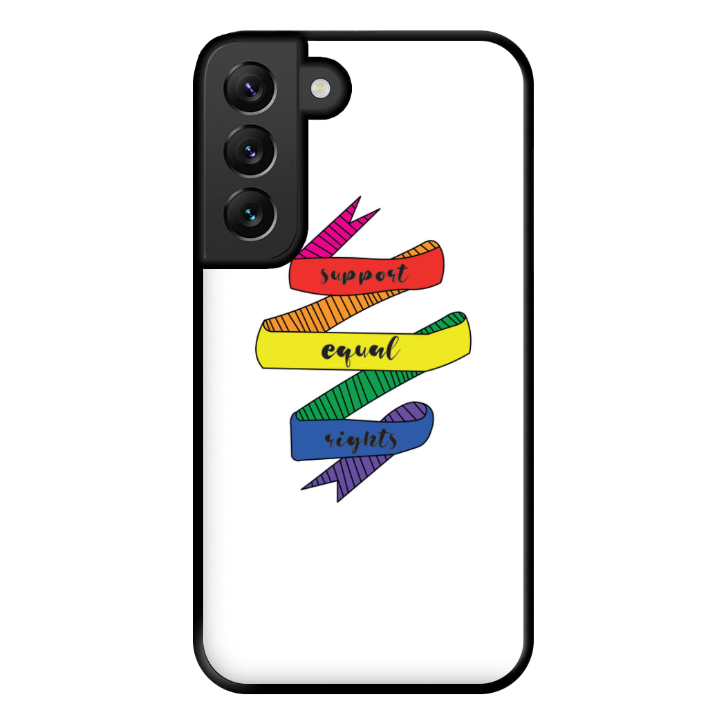 Support equal rights - Pride Phone Case for Galaxy S22 Plus