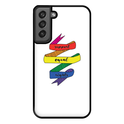 Support equal rights - Pride Phone Case for Galaxy S21FE