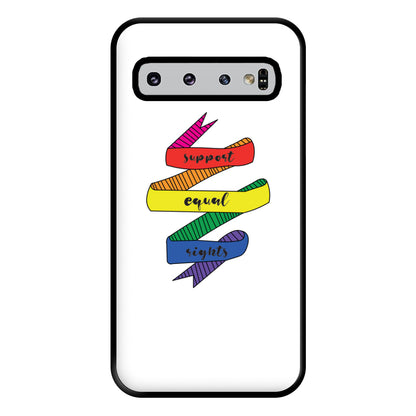 Support equal rights - Pride Phone Case for Galaxy S10 Plus