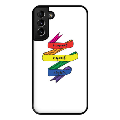 Support equal rights - Pride Phone Case for Galaxy S21 Plus