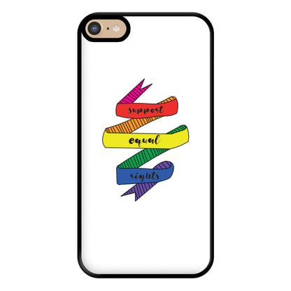 Support equal rights - Pride Phone Case for iPhone 6 Plus / 7 Plus / 8 Plus