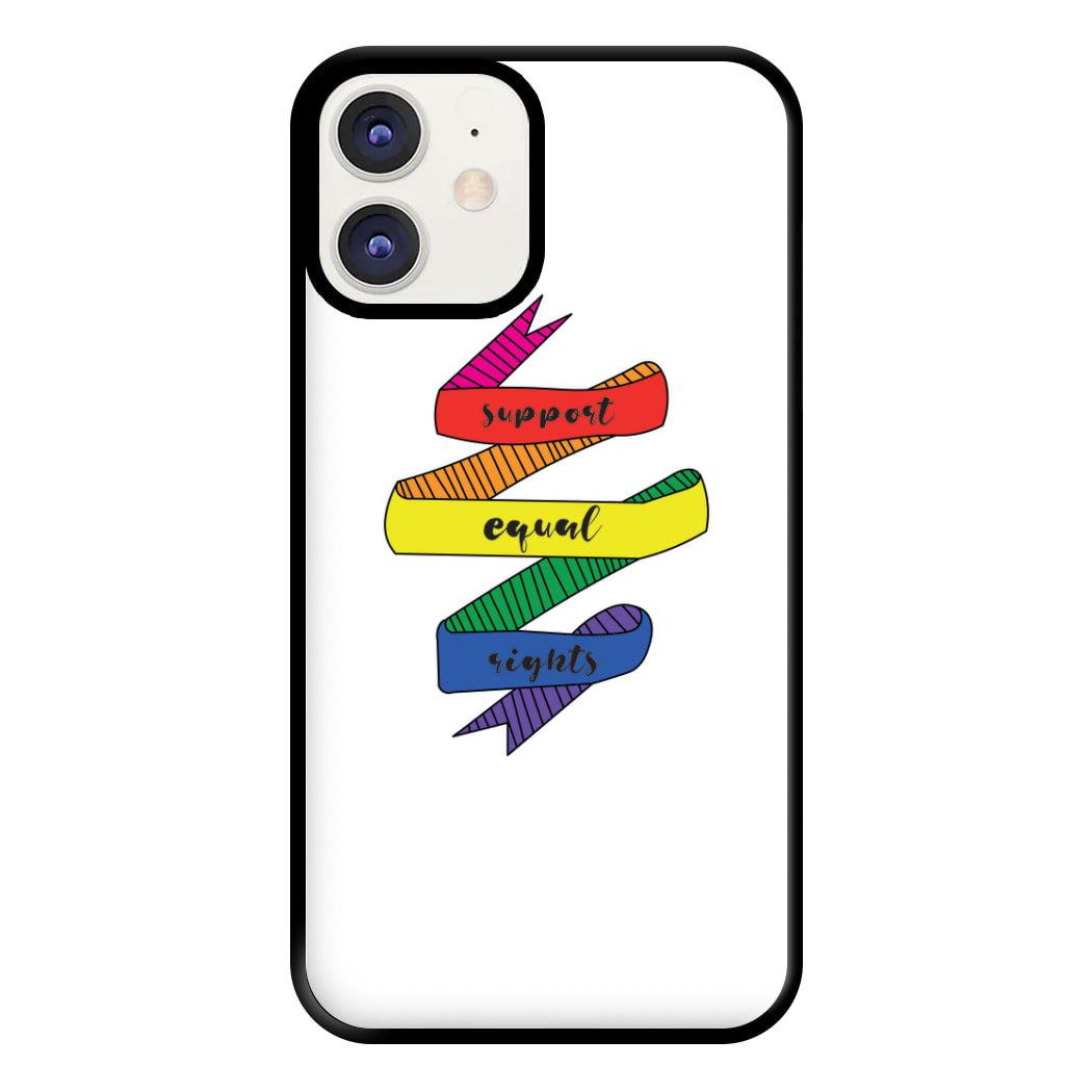 Support equal rights - Pride Phone Case for iPhone 11