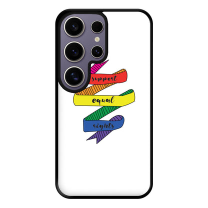 Support equal rights - Pride Phone Case for Galaxy S25 Ultra