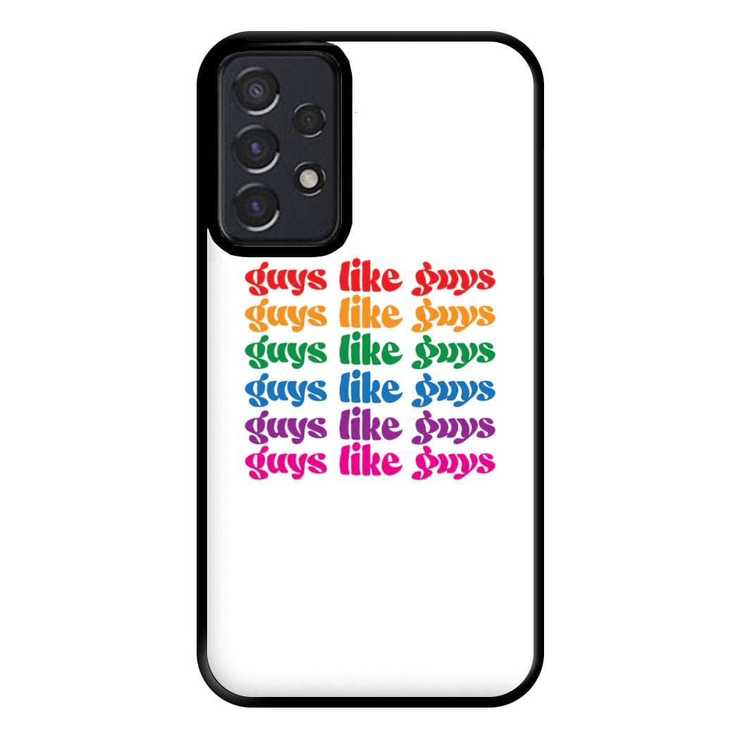 Guys like guys - Pride Phone Case for Galaxy A52 / A52s