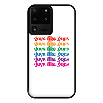 Guys like guys - Pride Phone Case for Galaxy S20 Ultra