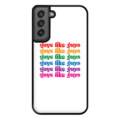 Guys like guys - Pride Phone Case for Galaxy S21FE