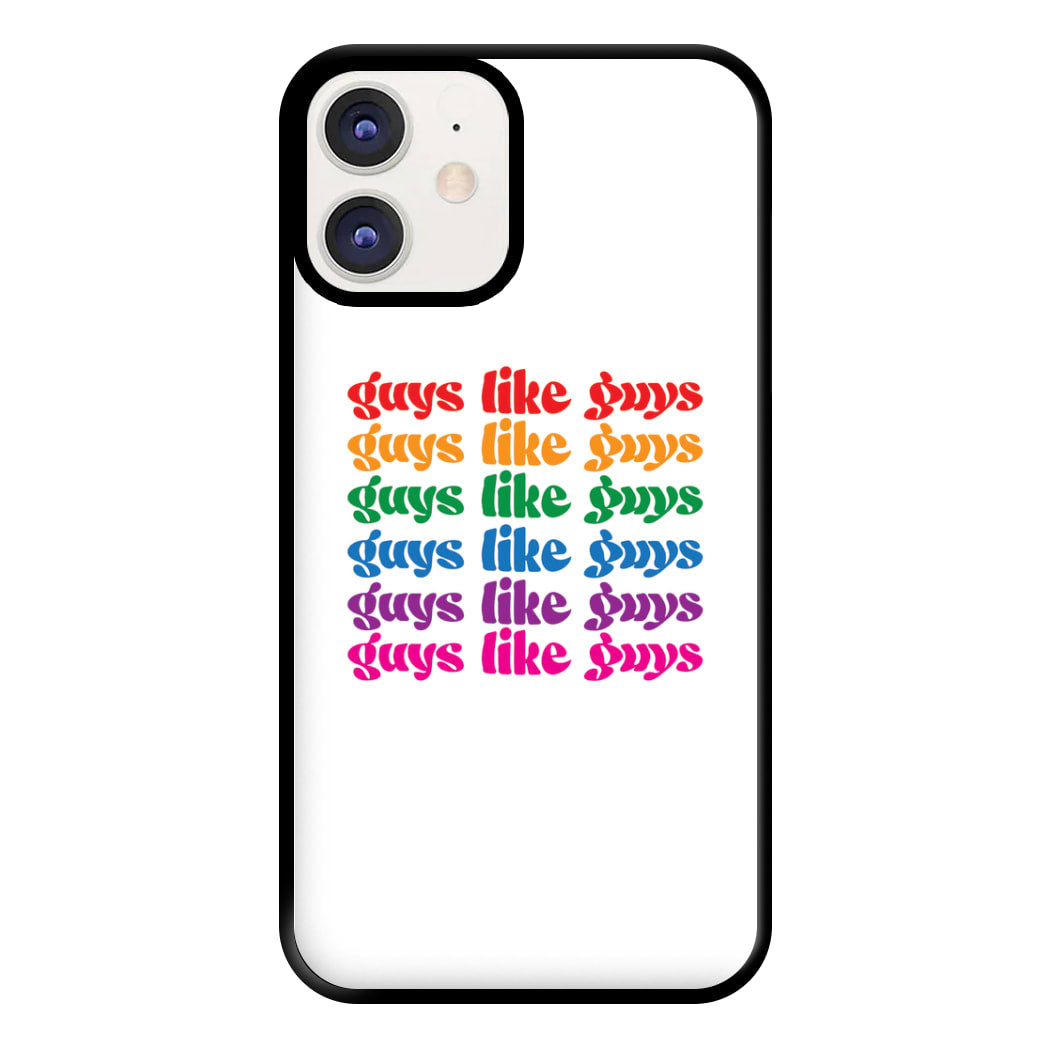 Guys like guys - Pride Phone Case for iPhone 11