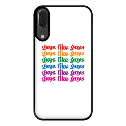 Guys like guys - Pride Phone Case for Huawei P20