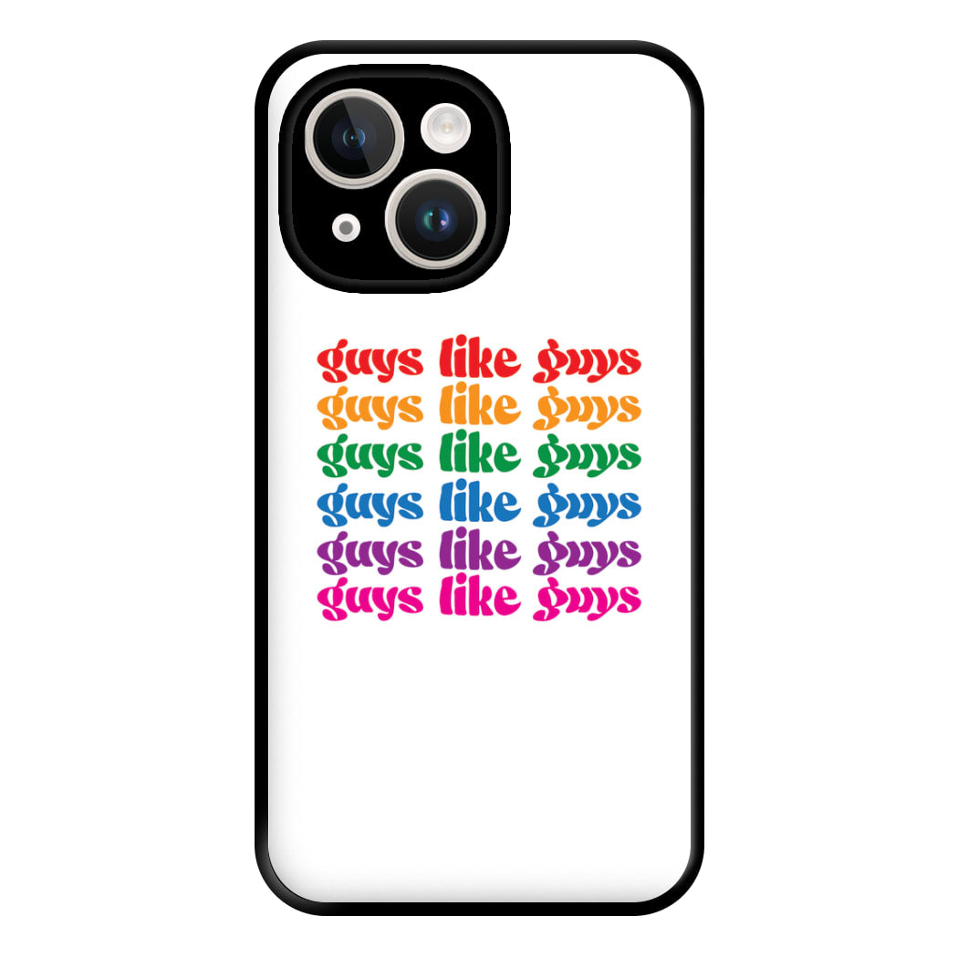 Guys like guys - Pride Phone Case for iPhone 14 Plus