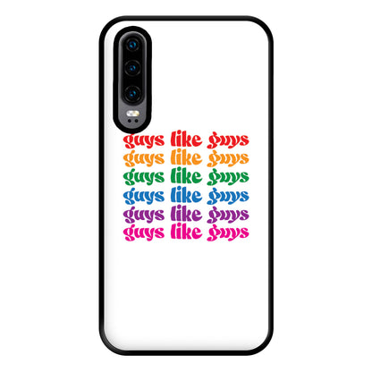 Guys like guys - Pride Phone Case for Huawei P30