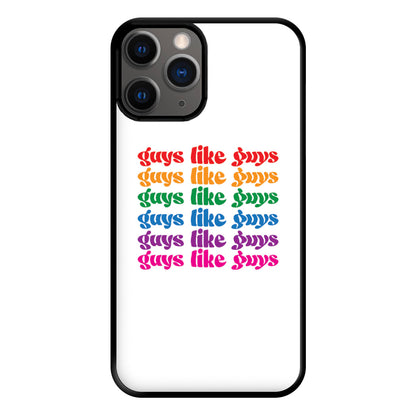 Guys like guys - Pride Phone Case for iPhone 12 Pro Max