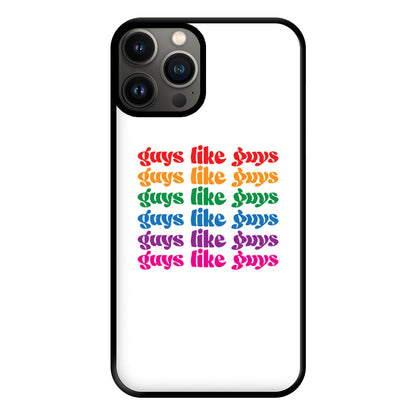 Guys like guys - Pride Phone Case for iPhone 13 Pro Max