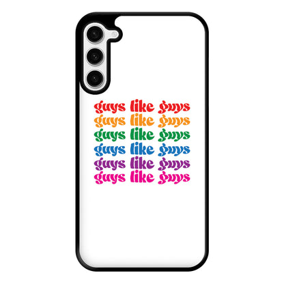 Guys like guys - Pride Phone Case for Galaxy S23 Plus