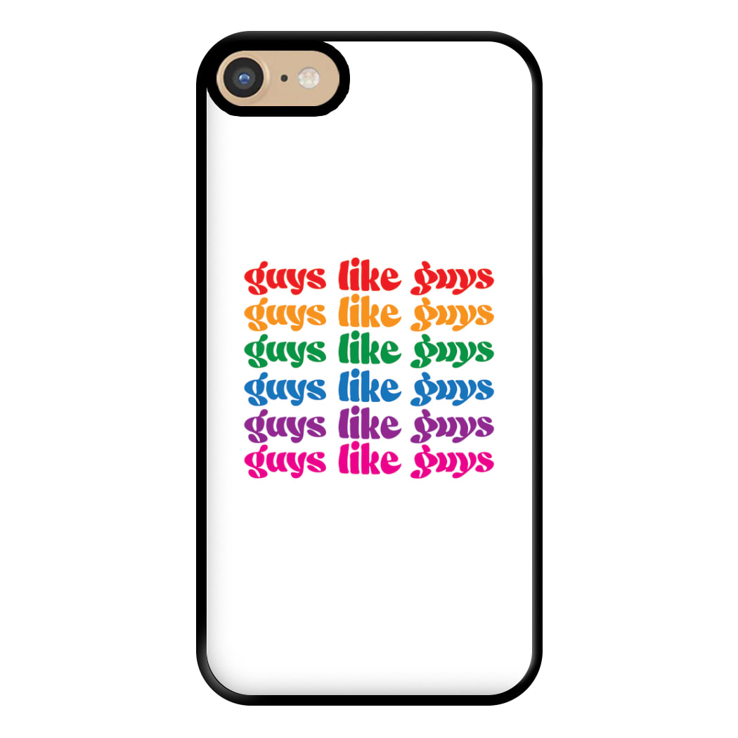 Guys like guys - Pride Phone Case for iPhone 6 / 7 / 8 / SE