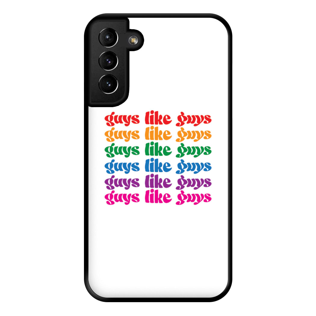 Guys like guys - Pride Phone Case for Galaxy S21 Plus