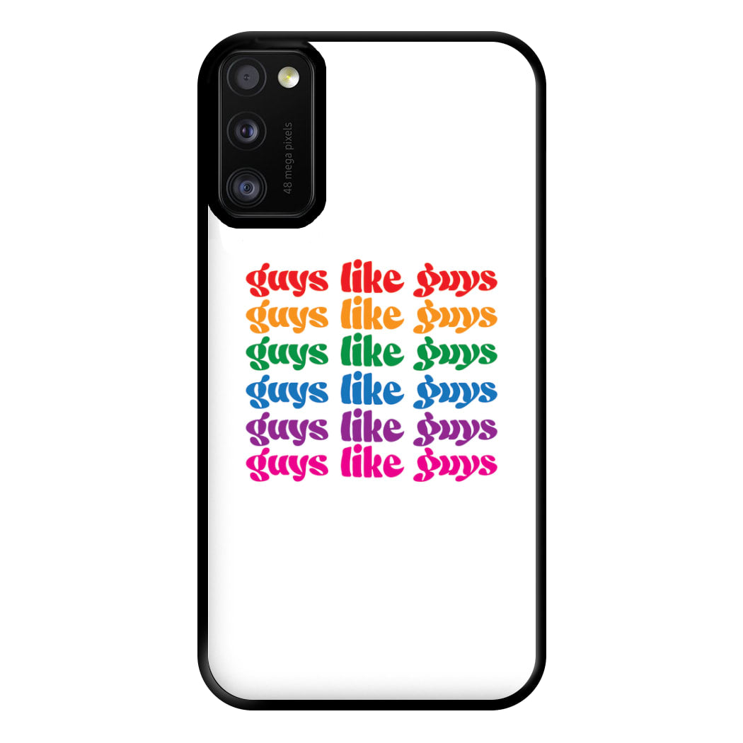 Guys like guys - Pride Phone Case for Galaxy A41