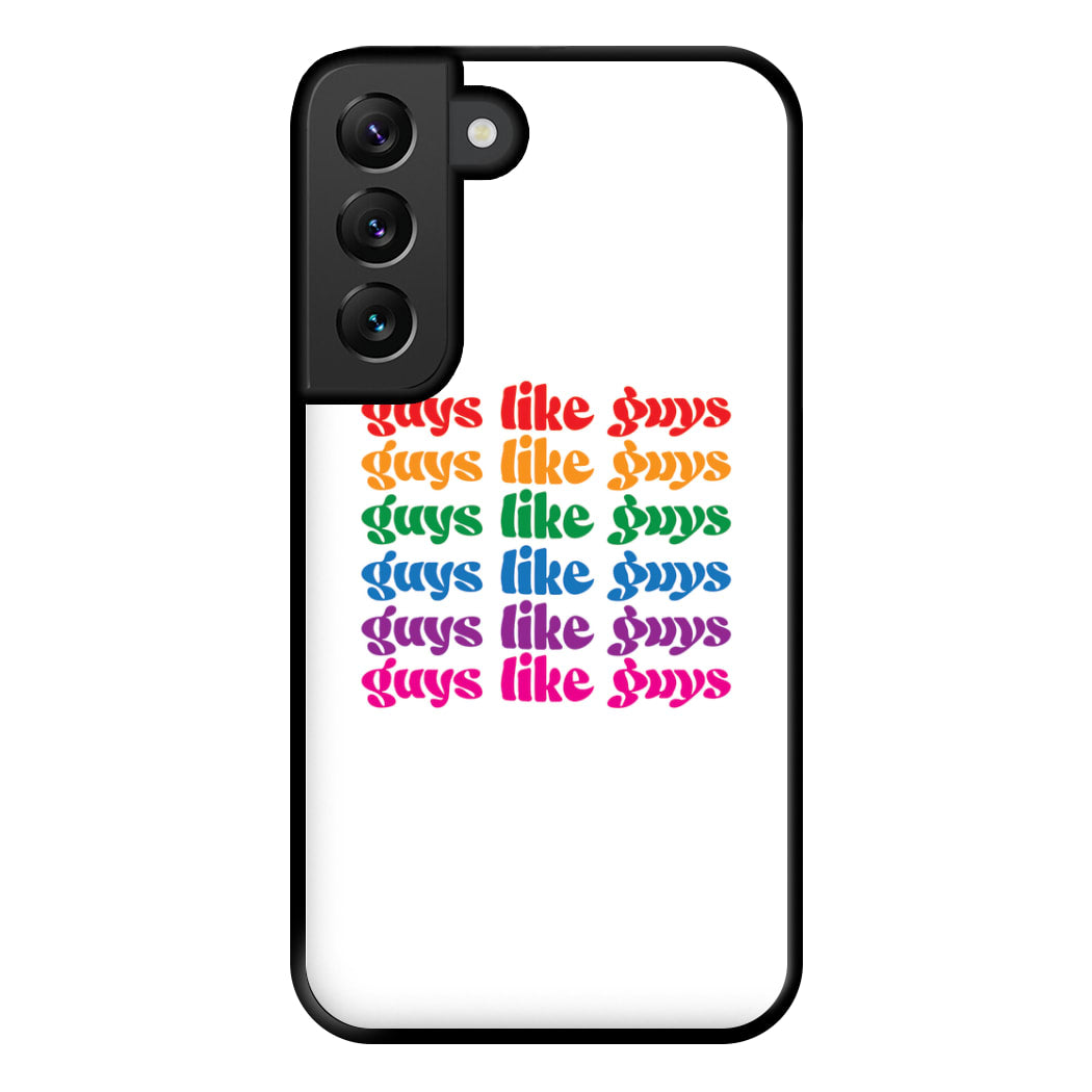 Guys like guys - Pride Phone Case for Galaxy S22 Plus