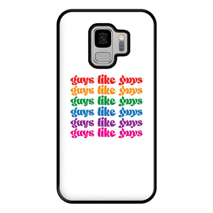 Guys like guys - Pride Phone Case for Galaxy S9 Plus