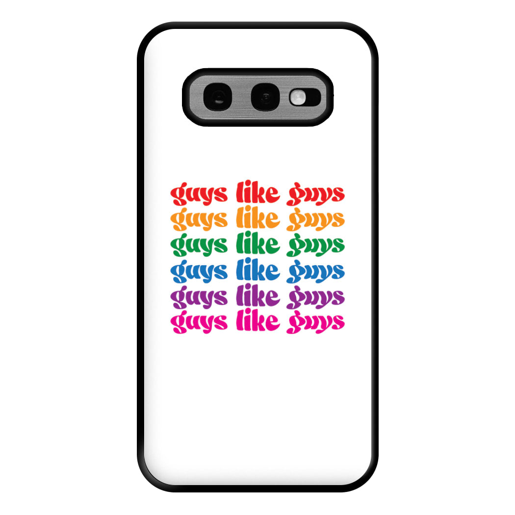 Guys like guys - Pride Phone Case for Galaxy S10e