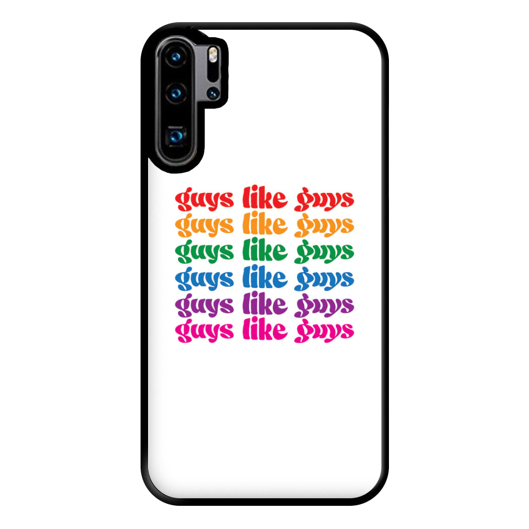 Guys like guys - Pride Phone Case for Huawei P30 Pro