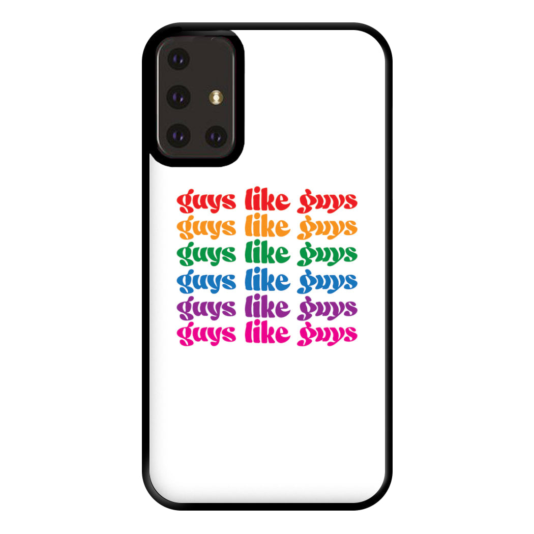 Guys like guys - Pride Phone Case for Galaxy A71