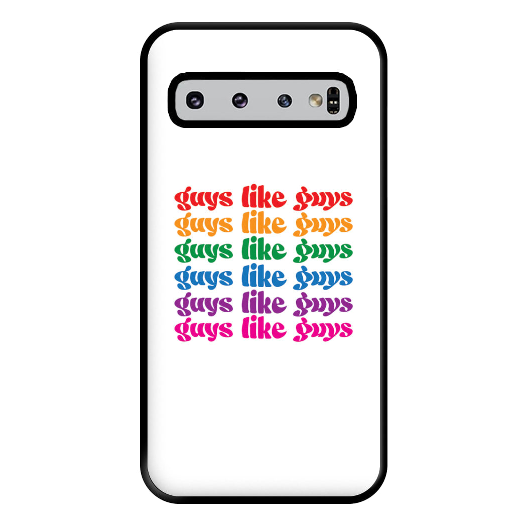 Guys like guys - Pride Phone Case for Galaxy S10 Plus