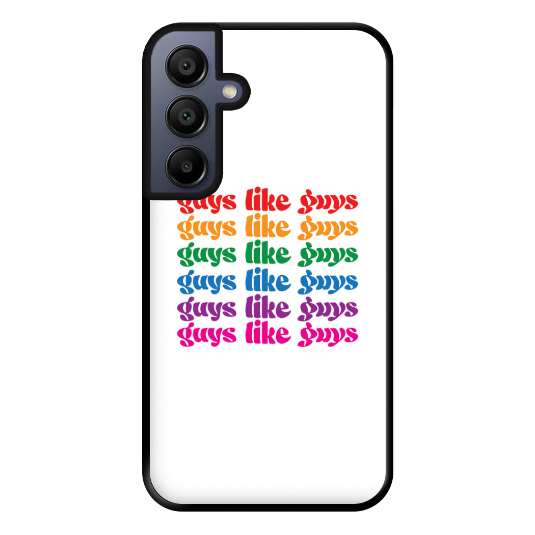 Guys like guys - Pride Phone Case for Galaxy A15