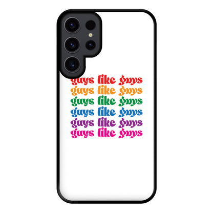 Guys like guys - Pride Phone Case for Galaxy S23 Ultra