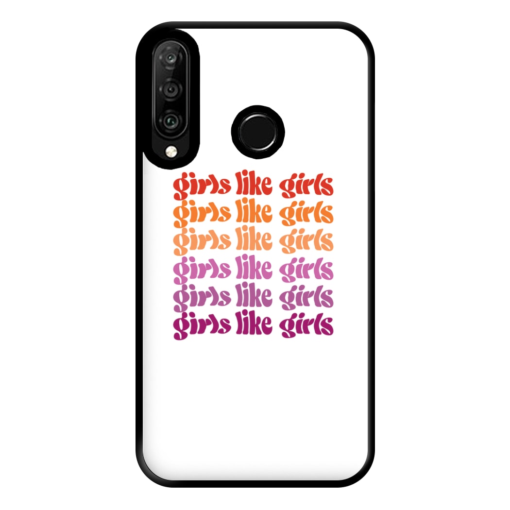 Girls like girls - Pride Phone Case for Huawei P30 Lite