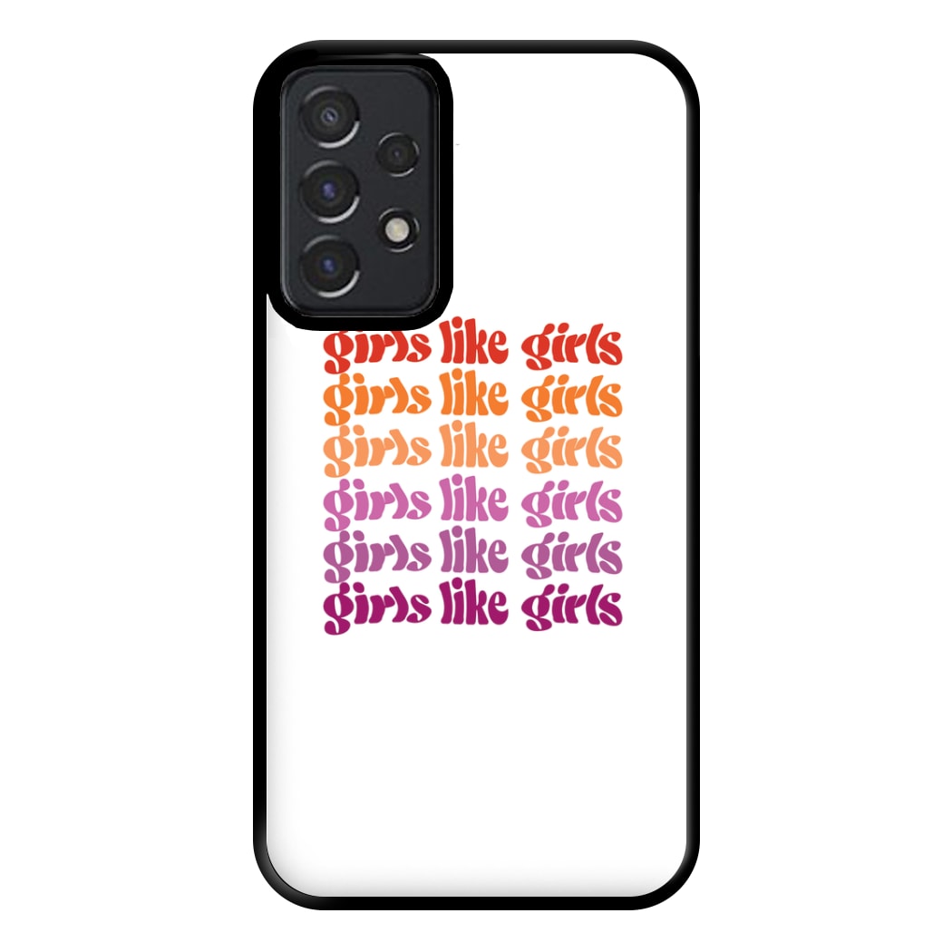 Girls like girls - Pride Phone Case for Galaxy A52 / A52s