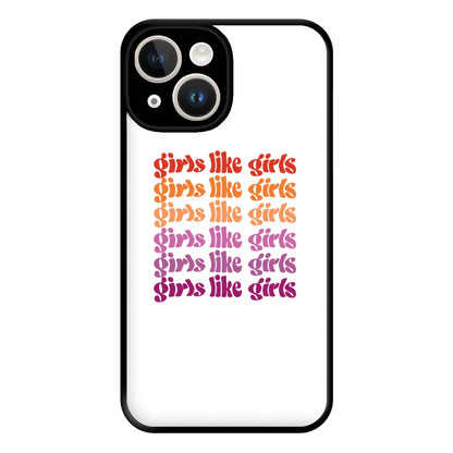 Girls like girls - Pride Phone Case for iPhone 14