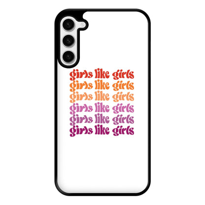 Girls like girls - Pride Phone Case for Galaxy S23 Plus