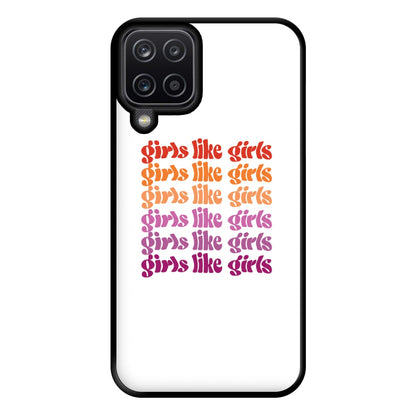 Girls like girls - Pride Phone Case for Galaxy A12