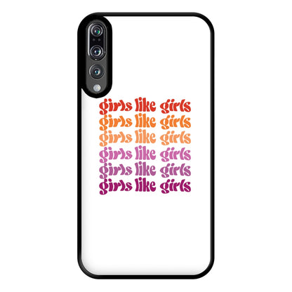 Girls like girls - Pride Phone Case for Huawei P20 Pro