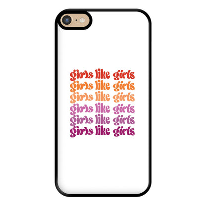 Girls like girls - Pride Phone Case for iPhone 6 Plus / 7 Plus / 8 Plus