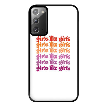 Girls like girls - Pride Phone Case for Galaxy Note 20 Ultra