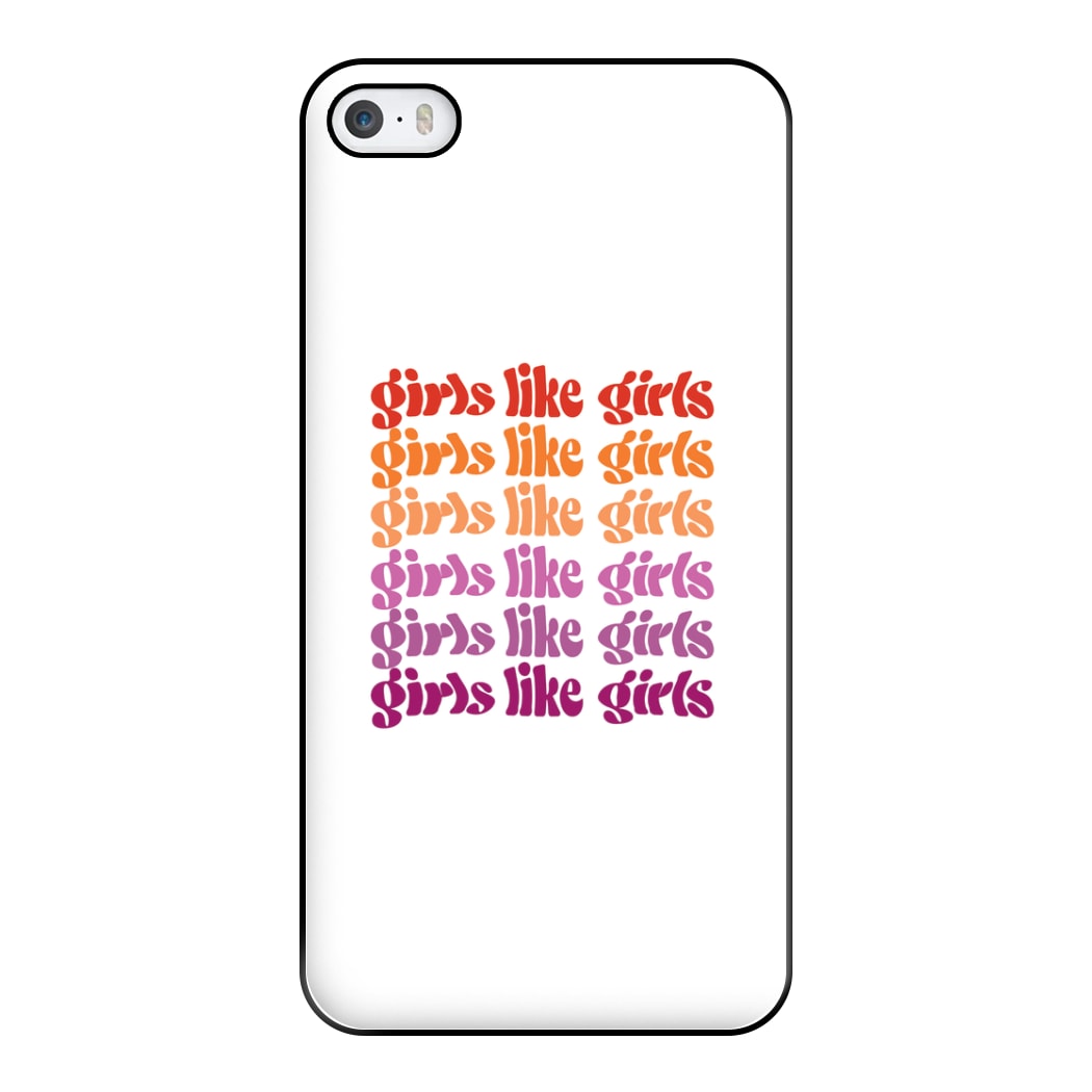 Girls like girls - Pride Phone Case for iPhone 5 / 5s / SE 2016