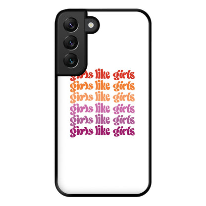 Girls like girls - Pride Phone Case for Galaxy S22 Plus