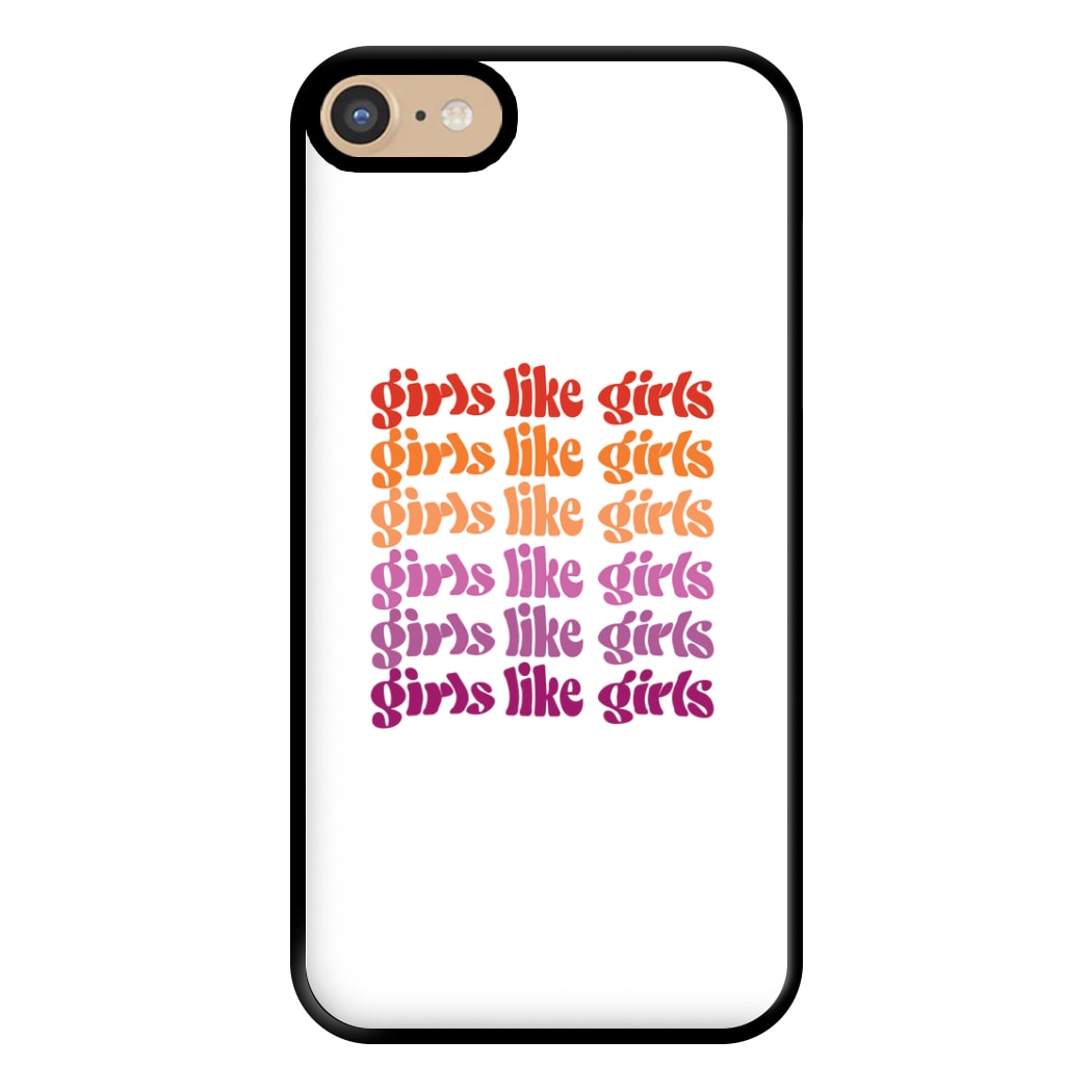 Girls like girls - Pride Phone Case for iPhone 6 / 7 / 8 / SE