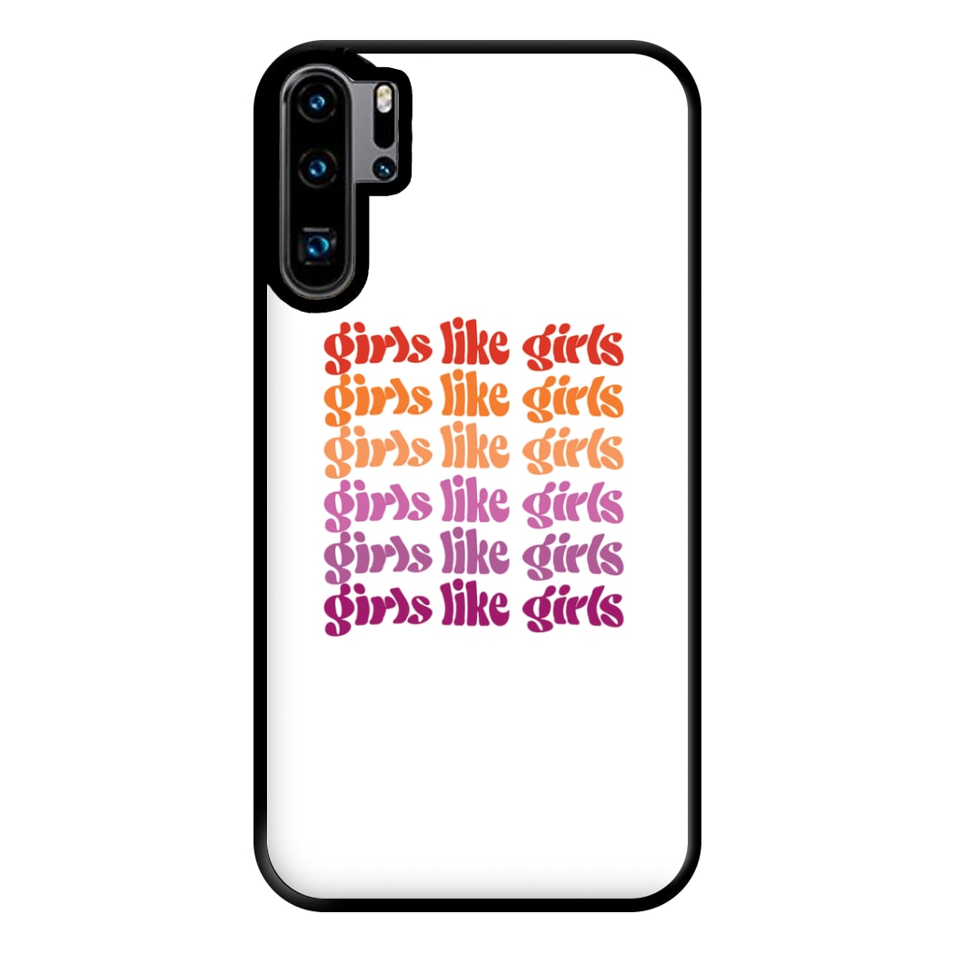 Girls like girls - Pride Phone Case for Huawei P30 Pro