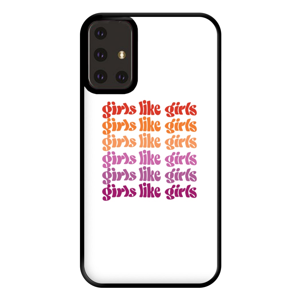 Girls like girls - Pride Phone Case for Galaxy A71