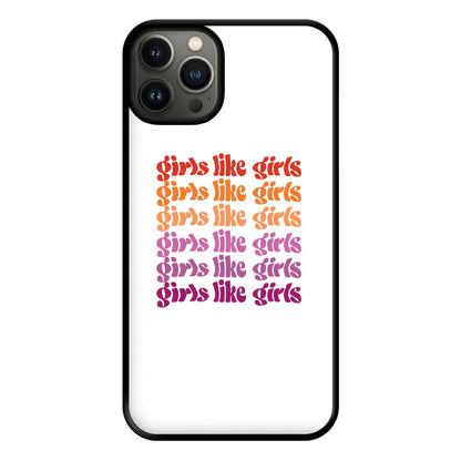 Girls like girls - Pride Phone Case for iPhone 13