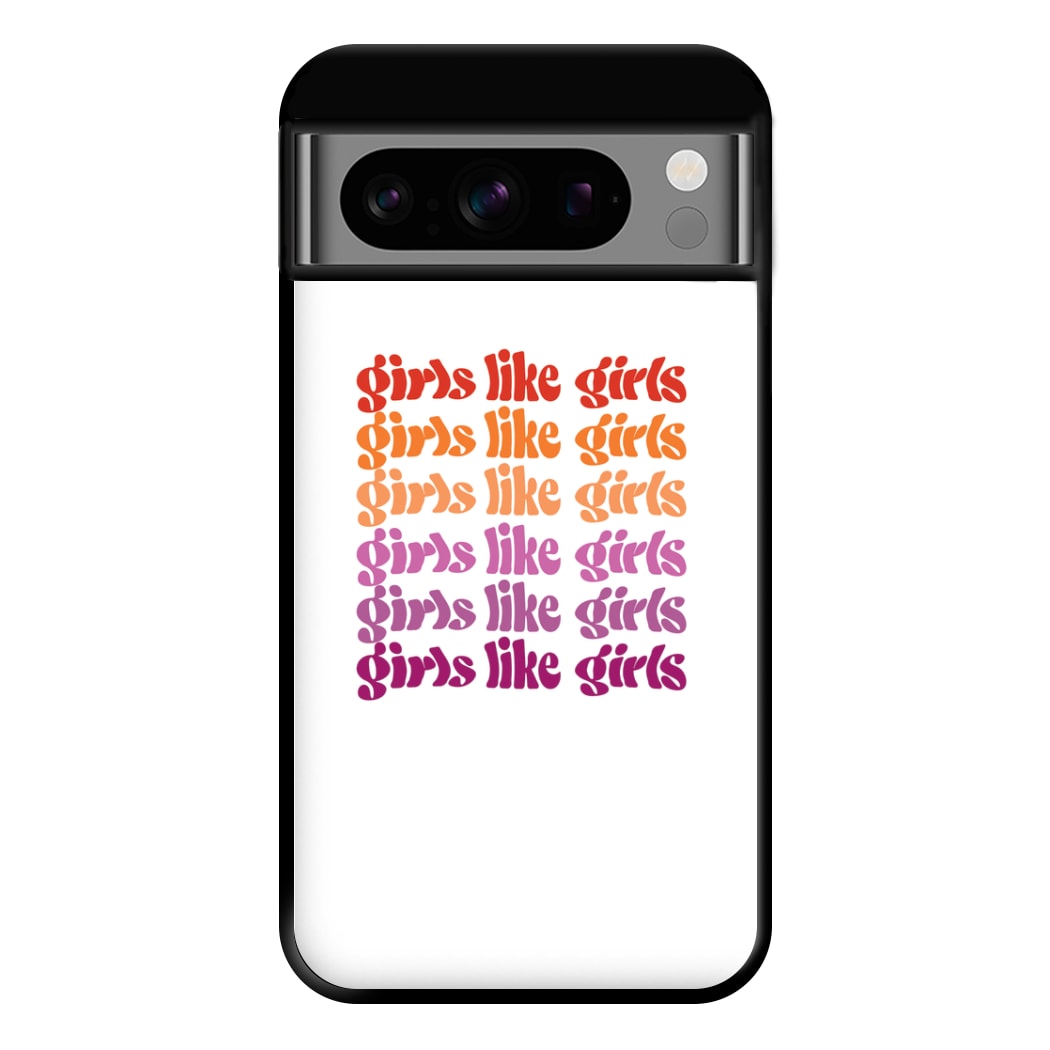 Girls like girls - Pride Phone Case for Google Pixel 8 Pro