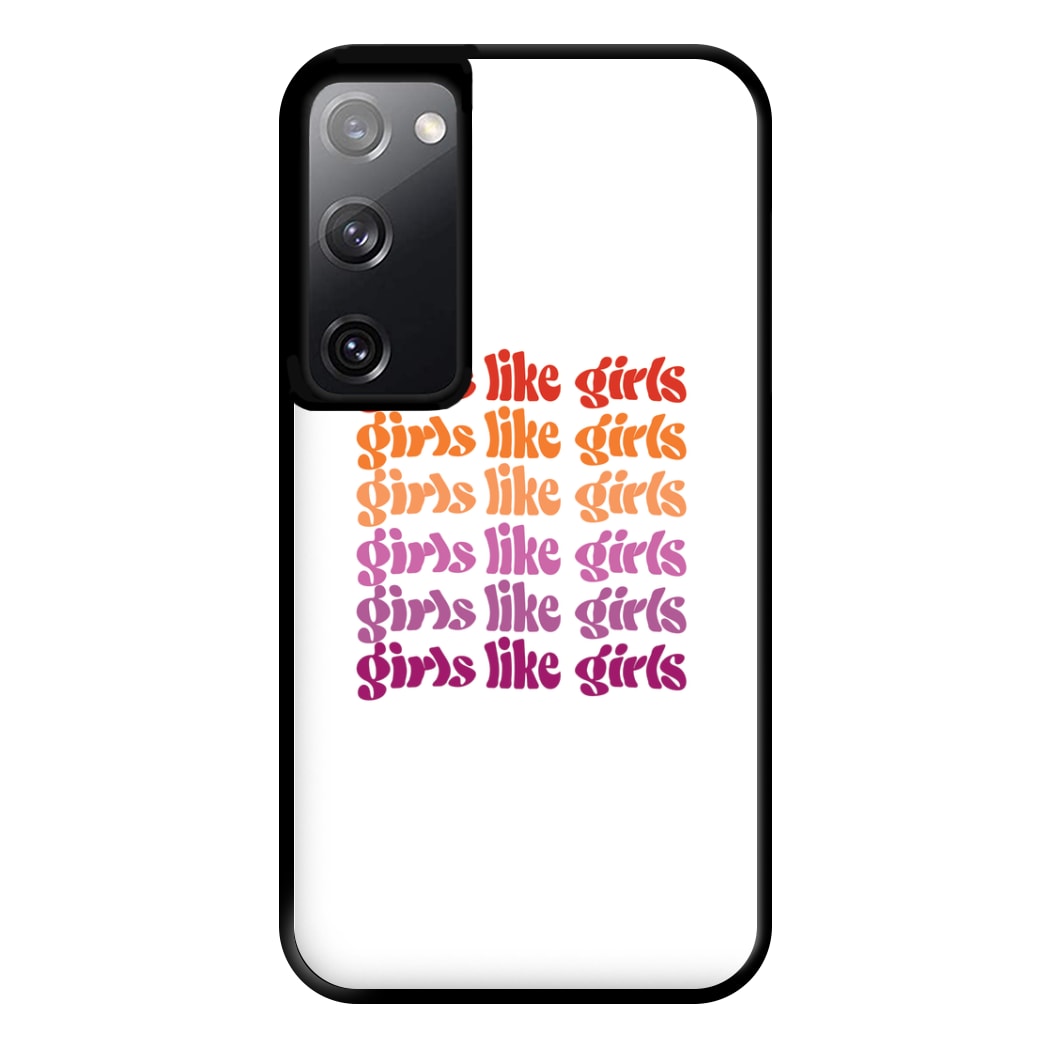 Girls like girls - Pride Phone Case for Galaxy S20