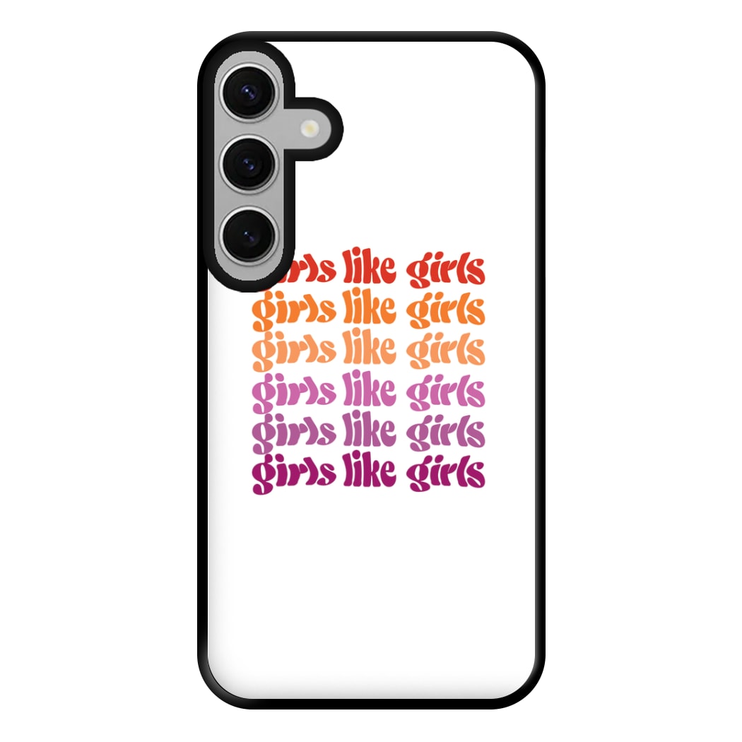 Girls like girls - Pride Phone Case for Galaxy S24FE