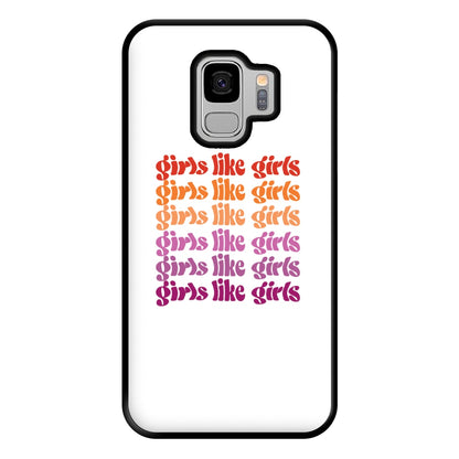 Girls like girls - Pride Phone Case for Galaxy S9 Plus